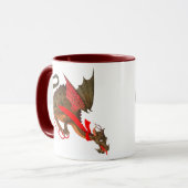 Mug Dragon Sledding (Devant gauche)