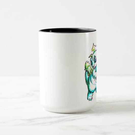 Mug Dragon Stein - bouton (Centre)