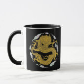 Mug Dragon traditionnel d'or (Gauche)