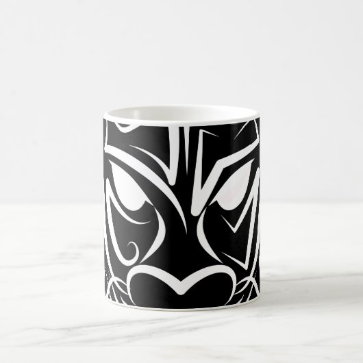 Mug Dragon tribal noir et blanc (Centre)