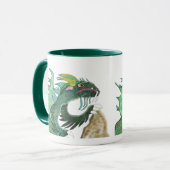 Mug Dragon Veractus et Leslie la chenille (Devant gauche)