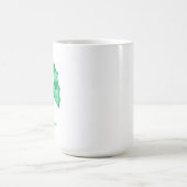Mug Dragon Vert Avec Trèfles (Centre)