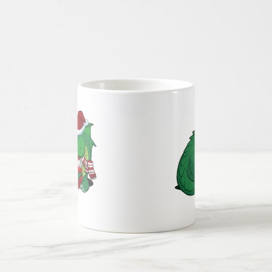 Mug Dragon vert - édition de Noël (Centre)