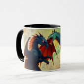 Mug Dragon vs Pegasus - Fantasy Art (Devant gauche)