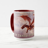 Mug Dragon Wings - (Devant gauche)