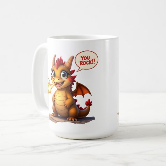 Mug Dragon You Rock (Devant gauche)