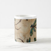 Mug Dragonflies Crème rustique (Centre)