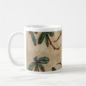 Mug Dragonflies Crème rustique (Gauche)