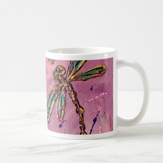 Mug Dragonflies rose Fizz (Droite)