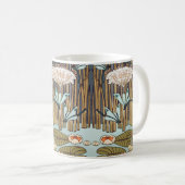 Mug Dragonflies Water Lilies Marais Art Nouveau (Devant droit)