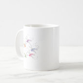 Mug Dragonflies Whimsical Cartoon Art (Devant gauche)