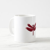Mug Dragonfly à main rouge (Devant gauche)
