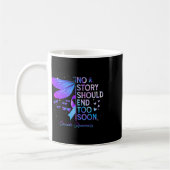 Mug Dragonfly Aucune Histoire Ne Devrait Pas Finir Tro (Gauche)