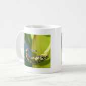 Mug Dragonfly aux yeux turquoises (Devant gauche)