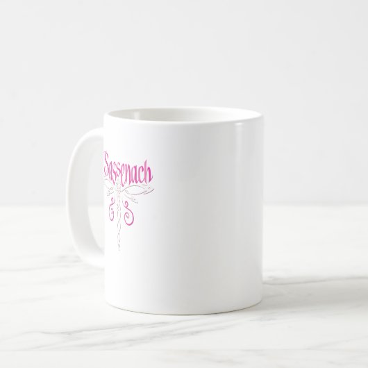 Mug Dragonfly Celtic Pink (Devant gauche)