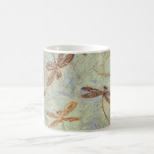 Mug Dragonfly Dance Gold