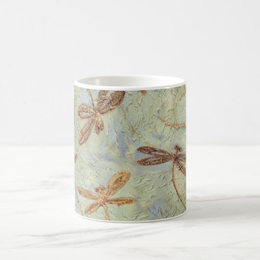 Mug Dragonfly Dance Gold (Centre)