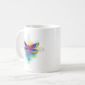 Mug Dragonfly en arc-en-ciel (Devant gauche)