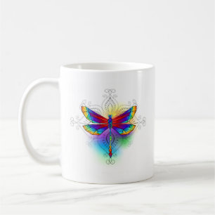 Mug Dragonfly en arc-en-ciel