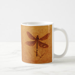 Mug Dragonfly fossile