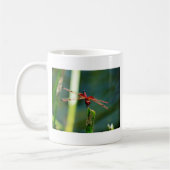 Mug Dragonfly frontale rouge et noire (Gauche)