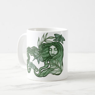 Mug Dragonfly Goddess Art Dragonlies
