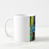 Mug Dragonfly Painting - Gift for Insect Lovers (Gauche)