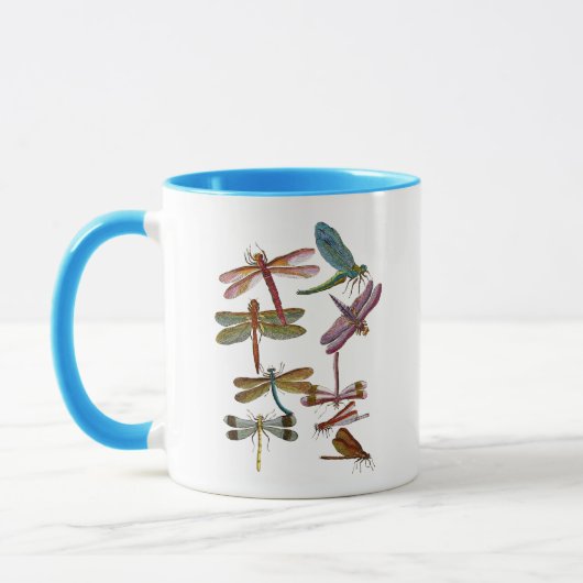 Mug Dragonfly Print 4 (Gauche)