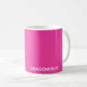 Mug Dragonfruit pink color (Devant droit)