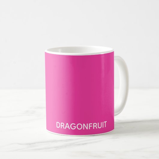 Mug Dragonfruit pink color (Devant droit)