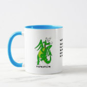Mug DragonLaffs.com - dragon riant (Gauche)
