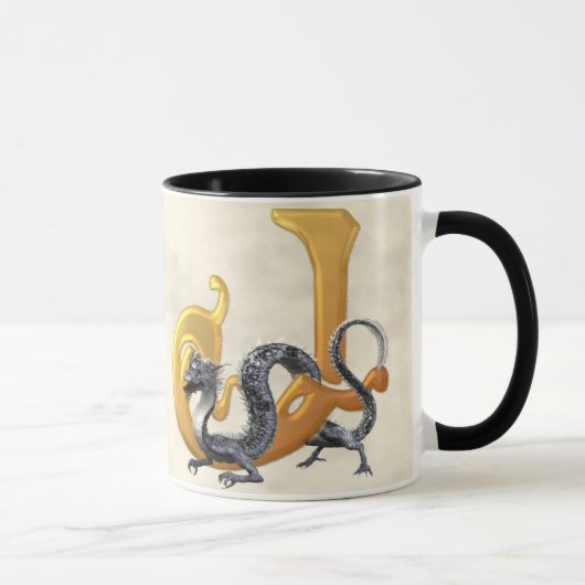 Mug Dragonlore J initial (Droite)