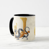 Mug Dragonlore J initial (Devant gauche)