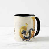 Mug Dragonlore J initial (Devant droit)