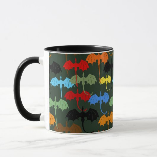 Mug Dragons Green Flight Imaginaire (Gauche)