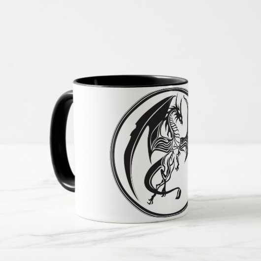 Mug Dragons maigres... (Devant gauche)
