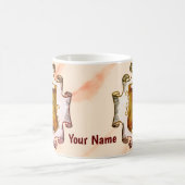 Mug Dragons Shield Famille Crest Nom (Centre)