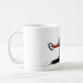 Mug Dragster de dessin animé (Gauche)