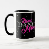 Mug Drague Dance Team Proud Dance Mom (Gauche)