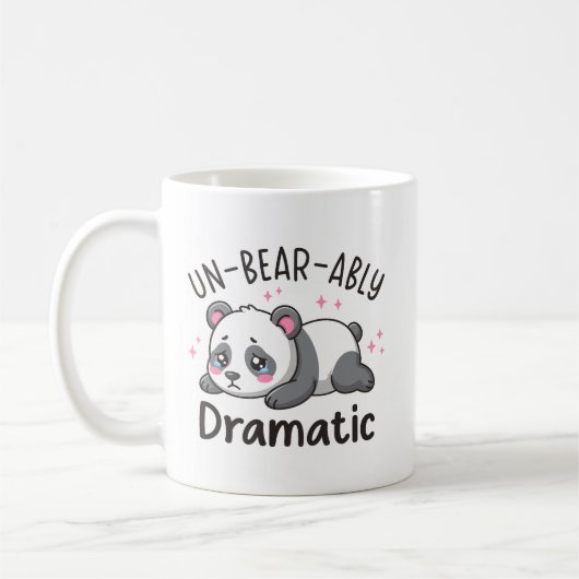 Mug Dramatique à ne pas supporter - Conception de jeu  (Gauche)