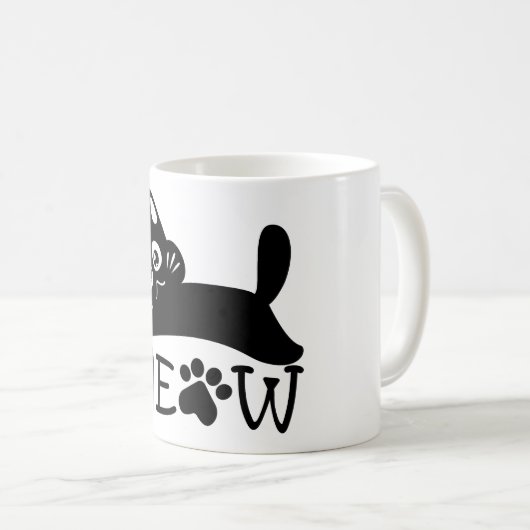 Mug Dramatique Meow (Devant droit)
