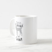 Mug Drame de lama (Devant gauche)
