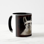 Mug Drame de lama – Je t'ai à l'œil (Devant gauche)