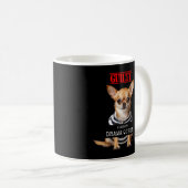 Mug Drame Queen Chihuahua Lover Pet Diva Chien Mugshot (Devant droit)