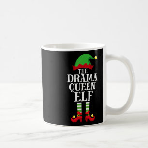 Mug Drame Queen Elf Correspondant Famille Groupe Noël
