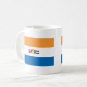 Mug Drapeau 1928 de l'Afrique du Sud (Devant gauche)