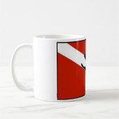 Mug Drapeau 2 de plongeur (Gauche)