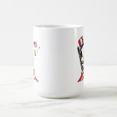 Mug Drapeau 4 juillet à coudre Snoopy (Centre)