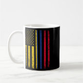 Mug Drapeau 4 juillet États-Unis Drapeau colombien (Gauche)