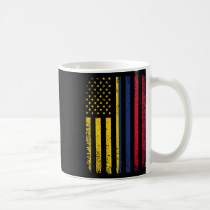 Mug Drapeau 4 juillet États-Unis Drapeau colombien 